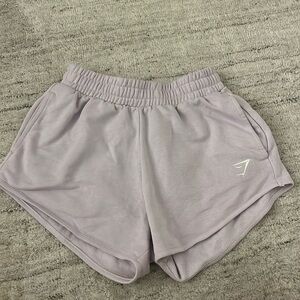 Gymshark xs lavender training sweat shorts